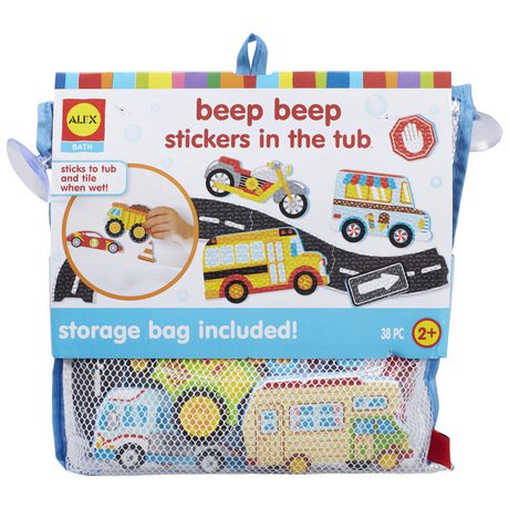 Alex Beep Beep Stickers in the Tub - Walmart.ca