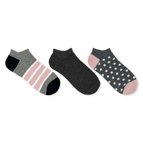 Secret® 3pk Low Cut Socks, Sizes 6-10 - Walmart.ca