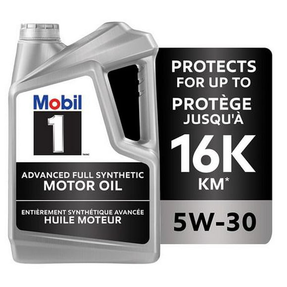 Mobil 1 Full Synthetic Motor Oil 5W-30, 4.73 L