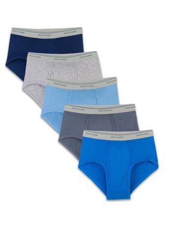 Fruit of the Loom Men's Fashion Briefs, 5 pack | Walmart Canada