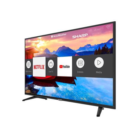 Sharp 40 4k Smart Tv N5004u Walmart Canada