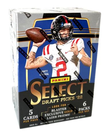 2023 Panini Select Draft Picks Football Factory Sealed Retail