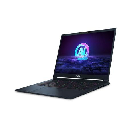 MSI Stealth 14 AI Studio A1VFG-041CA 14" OLED 120Hz Ultra Thin and Light Gaming Laptop Intel® Core™ Ultra7-155H RTX 4060 32GB DDR5 1TB NVMe SSD Win 11