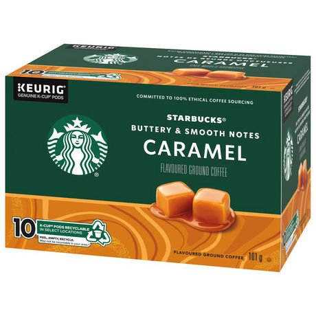Starbucks® Caramel Naturally Flavoured K-Cup® pods 10ct ...