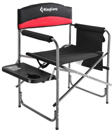 Kingcamp Red Folding Camping Chair Black/Red Regular