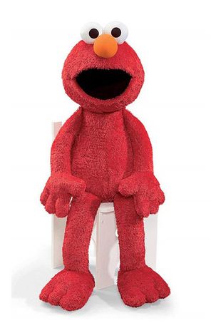 peluche rouge elmo