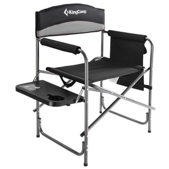 Chaise de camping KingCamp Heavy Duty Director - Gris