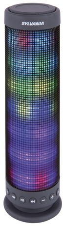 SYLVANIA Portable Bluetooth Tower Speaker with Neon LED Lights | Walmart Canada