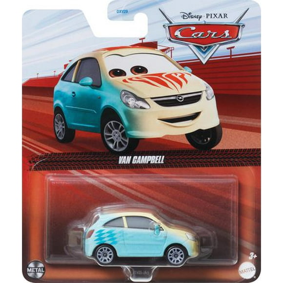 Disney and Pixar Cars Van Campbell 1:55 Scale Die-Cast Vehicles For Kids Ages 3+ Years