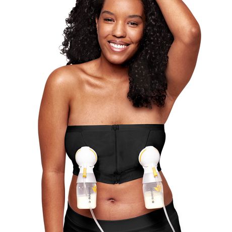 Hands-free electric breast pump that can be worn in a bra (breast
