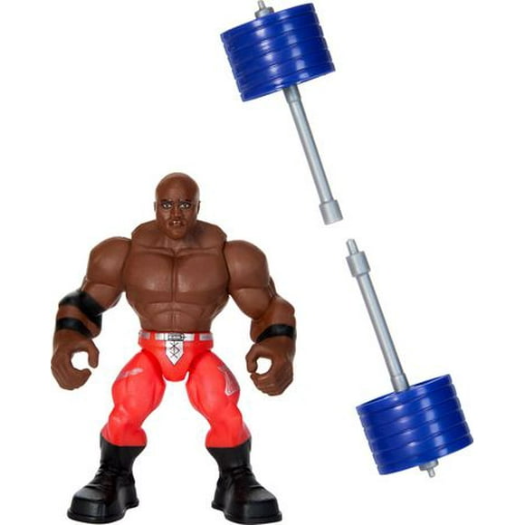 WWE Action Figure Knuckle Crunchers Bobby Lashley with Battle Accessory