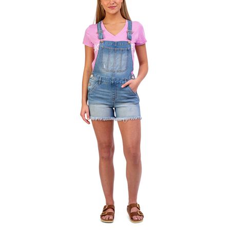 Jordache Women's Denim Shortall | Walmart Canada