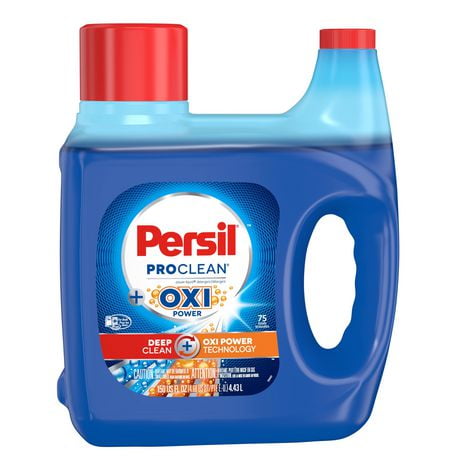 Détergent à lessive liquide Persil ProClean, formule améliorée Puissance OXI (utilise de l’oxygène) 4,43 L 96 brassées