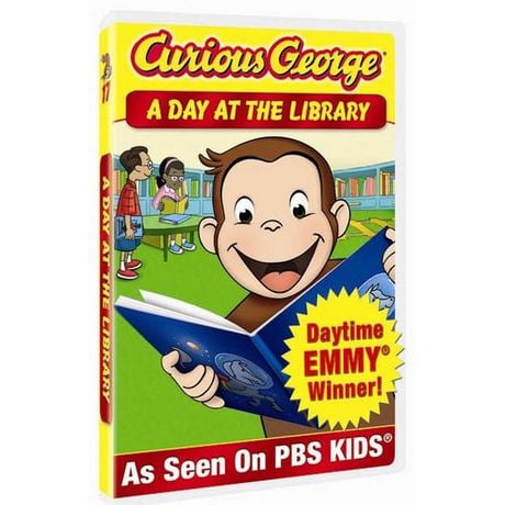 Curious George: A Day At The Library | Walmart Canada