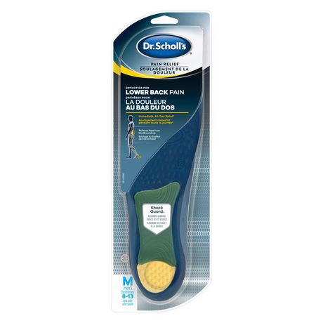 Dr.Scholl's® Pain Relief Orthotics for Lower Back Pain - Men, 1 Pair ...