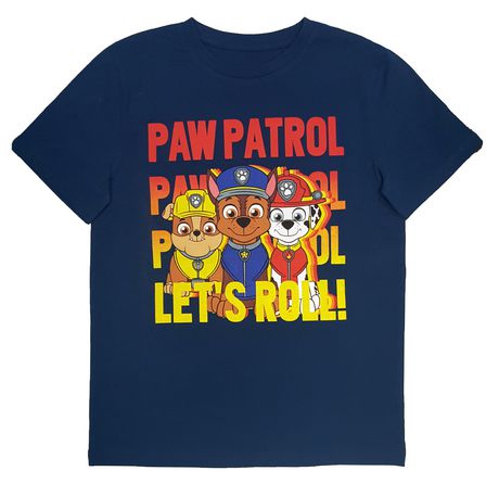 4529 Enfants Manches Courtes Shirt Paw Patrol Rescue équipe à Manches Courtes Enfants Shirt Jeunes 