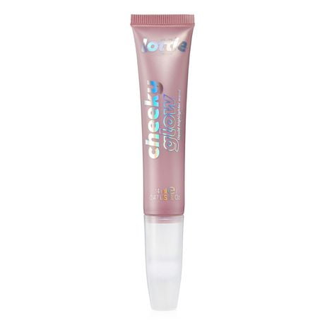 Lottie London - Cheeky Glow - Liquid Highlighter Wand Brusher - 100% Vegan (14ml), Cheeky Glow