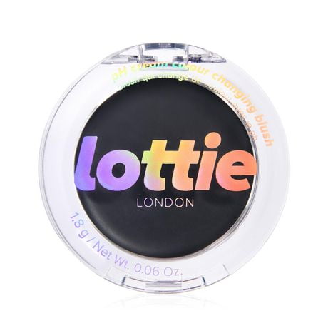 Lottie London - PH Cream Colour Changing Blush - Onyx - 100% Vegan (1.8g), Cream Blush