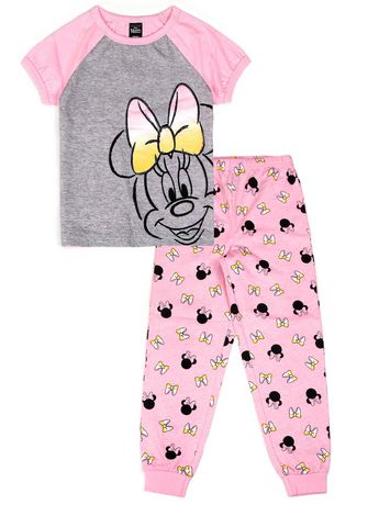 Minnie Mouse two piece pyjama set for girls - Walmart.ca