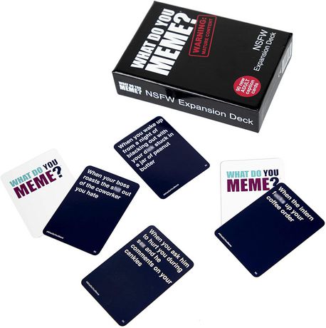 card game NSFW Expansion Pack by What Do You Meme? 