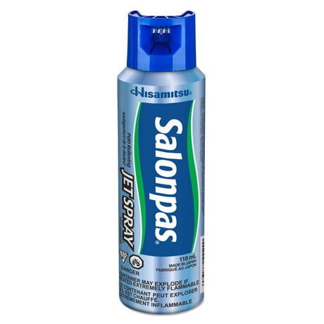 Salonpas Pain Relieving Jet Spray, 118 mL