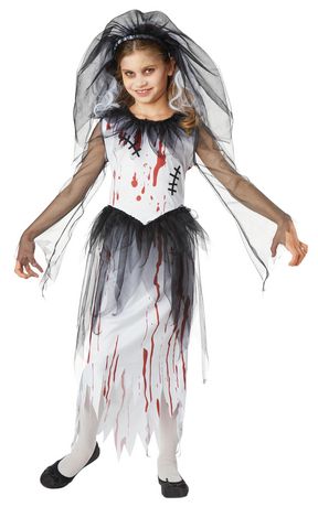 Mariée Zombie De L'halloween Pour Filles | Walmart Canada