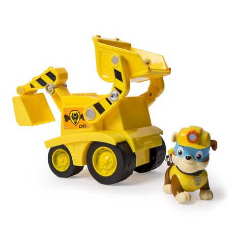 paw patrol toys rubble crane