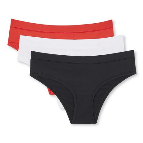 Hanes Women's Cotton Bikini - Pack of 6, Sizes: S-L 