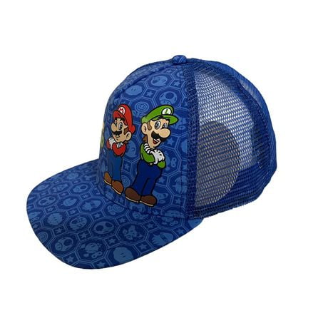 Chapeau Super Mario Snapback Chapeau Super Mario pour les jeunes sous licence