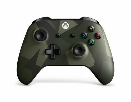Xbox One Wireless Controller - Bluetooth - Green Camo (Xbox One)