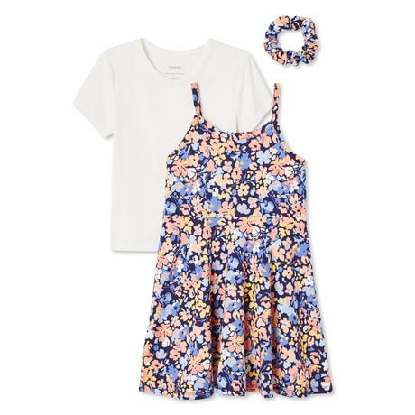 George Toddler Girls' Dress 3-Piece Set, Sizes 2T-5T
