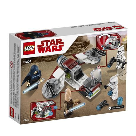 LEGO Star Wars Jedi & Clone Troopers Battle Pack 75206 Toy Building Kit ...