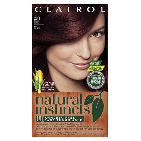 Natural Instincts Hair Dye Color Chart