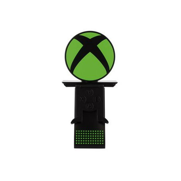 Exquisite Gaming Microsoft: Xbox Cable Guys Ikon Illuminé, Support De Téléphone Et D'Appareil