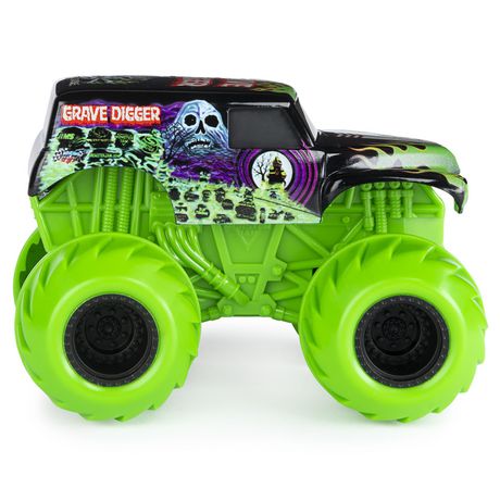 Monster Jam, Official Grave Digger Spin Rippers Monster Truck, 1:43 ...
