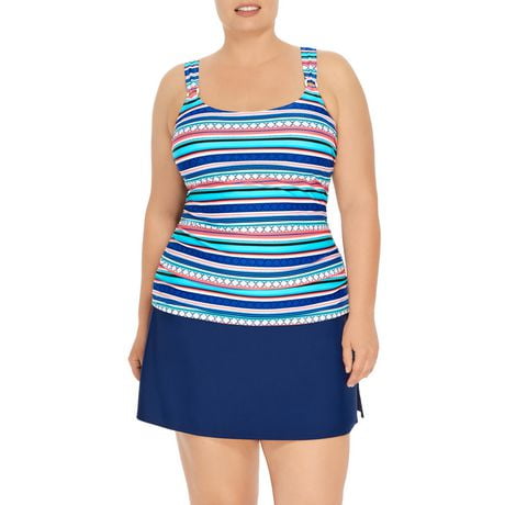 Krista Plus D-cup Tankini Swim Top | Walmart Canada