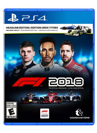 F1 2018 HEADLINE EDITION (PS4) | Walmart Canada