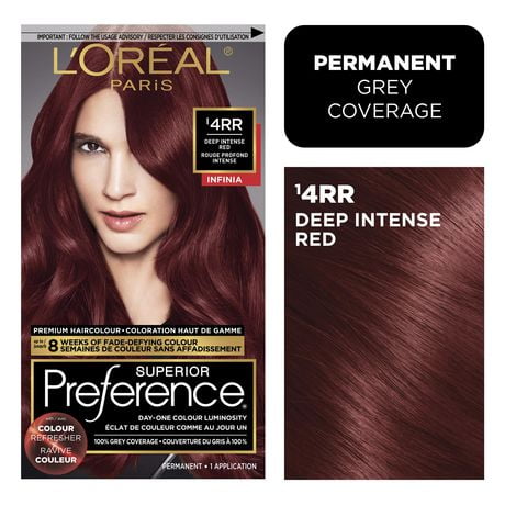 L'Oréal Paris Superior Preference Permanent Hair Dye, 100% Grey Coverage, 1un