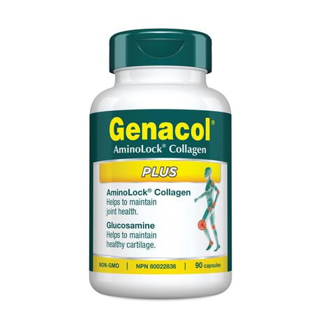 Genacol® Plus with AminoLock® Collagen + Glucosamine, 90 capsules