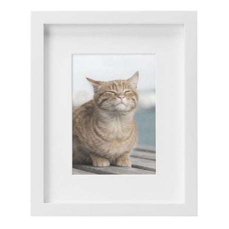 hometrends Gallery White Picture Frame, 8" x 10"/5" x 7"