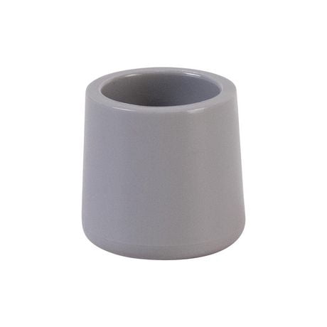 Grey Replacement Foot Cap for Plastic Folding Chairs