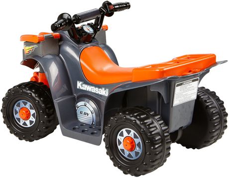 power wheels kawasaki lil quad orange