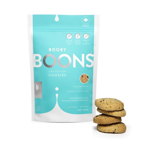 Biscuits de lactation de Booby Boons Avoine et raisins