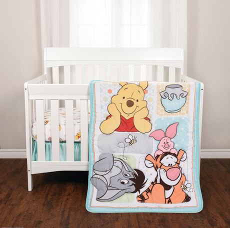 Winnie The Pooh 3 Piece Crib Bedding Set | Walmart Canada