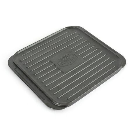 CAST IRON DUAL-SIDED GRILL TOPPER, EXPERT GRILL CAST IRON DUAL-SIDED GRILL TOPPER