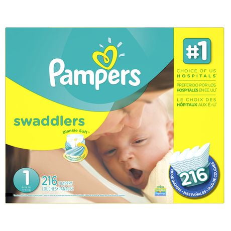 Pampers Swaddlers Diapers Economy Pack Plus | Walmart.ca