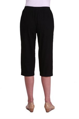 Alia Women's Pull-On Cottage Capri Pants | Walmart Canada