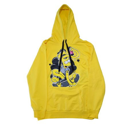 The Simpsons Men's Bart Drip Long Sleeve Hoodie | Walmart Canada