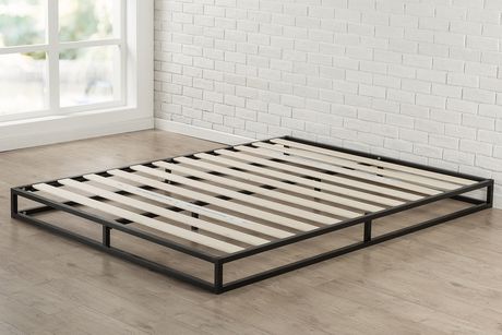 Zinus 6 Inch Platforma Low Profile Bed, How To Make Low Profile Bed Frame