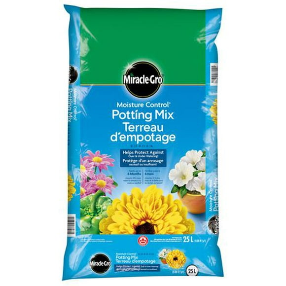 Miracle-Gro Moisture Control terreau d'empotage 25L